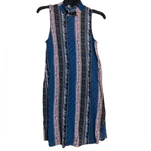 Wallflower High Neck Mini Dress